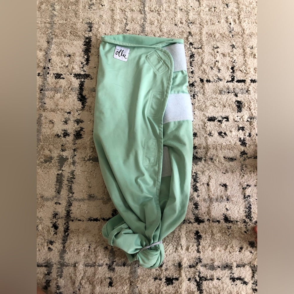 Mint Green Baby Swaddle by Ollie